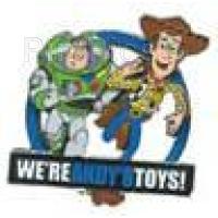 -Pixar's Toy Story 3 - Reveal/Conceal Mystery Collection - Buzz Lightyear and Woody ONLY (PRE PRODUCTION/PROTOTYPE)