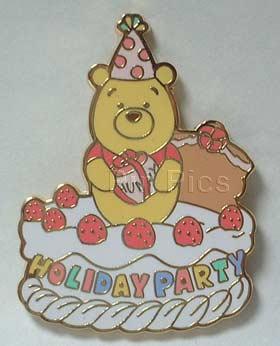 JDS - Winnie the Pooh - Cake - Holiday Party