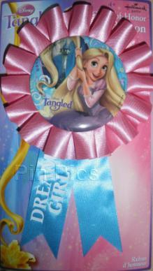 Button - Rapunzel 'Dream Girl' Ribbon