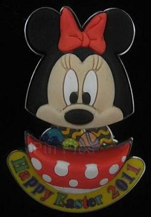 HKDL - 2011 Easter Pin Minnie LE300