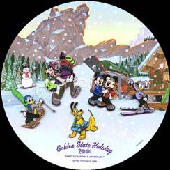 Golden State Holiday 2001 Pin Set