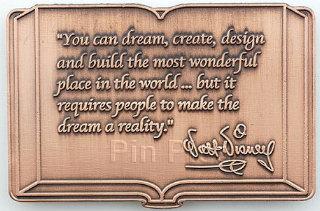 Disney Auctions - Walt Disney Book Quotation (You Can Dream...)