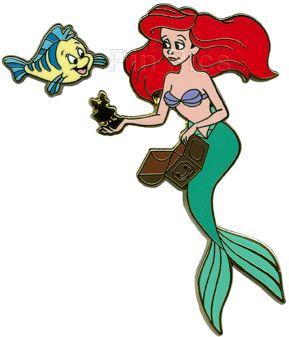 DLR - Ariel's Undersea Adventure - Ariel and Flounder