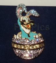 LE Swarovski Easter Donald Duck with Rabbit Ears