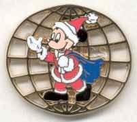DLP - Santa Mickey with Globe