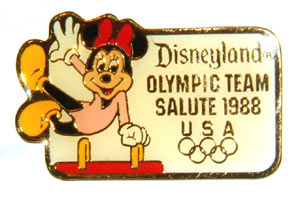 DL – Minnie - Olympic Team Salute 1988 USA – Seoul Olympics - Gymnastics