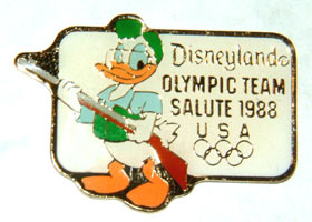 DL – Donald - Olympic Team Salute 1988 USA – Seoul Olympics - Shooting