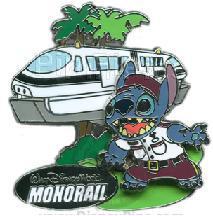 WDW - Walt Disney World Resort Monorail - Stitch with Black Monorail (ARTIST PROOF)