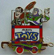 Character Train Collection - Mystery Tin 2 Pin Set (Buzz Lightyear & Woody) (ARTIST PROOF)