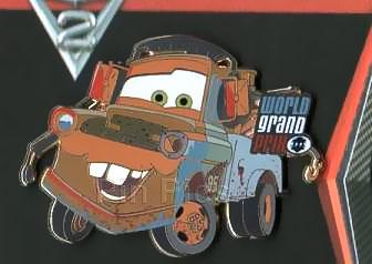 DS LE Lightning McQueen & Mater Cars 2 Pin set - Mater Only