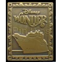 DCL - Disney Wonder (Golden Stamp-Like)