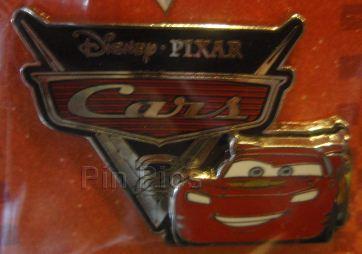 Disney/Pixar Cars 2 - Pin and Ear Hat Set - Lightning McQueen Logo Pin Only