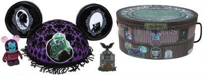 WDW - Room For One More Event - Haunted Mansion Ear Hat, 3' Vinylmation & Pin
