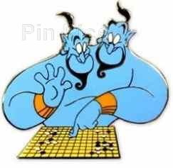 Japan Disney Mall - Genie - Aladdin - Playing Go - Checkers