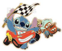 JDS - Stich as Lightning and Scrump as Mater - Stitch Dressed As