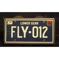 WDI - FLY 012 License Plate - Cars Land - Mystery