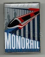 DLR - Sci-Fi Academy - Monorail Retro Poster - ARTIST PROOF