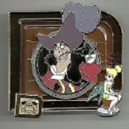 WDW - Classic 'D' Collection - Captain Hook and Tinker Bell - ARTIST PROOF
