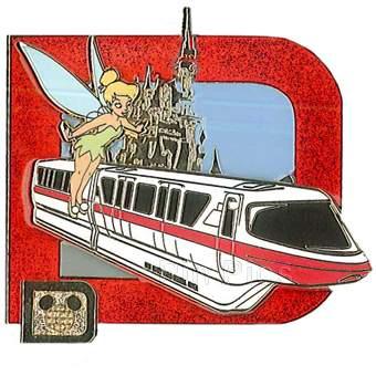WDW - Classic 'D' Collection - Monorail (ARTIST PROOF)