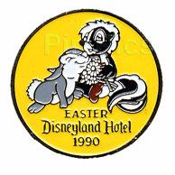 Disneyland Hotel Cast Easter 1990 - Thumper & Flower