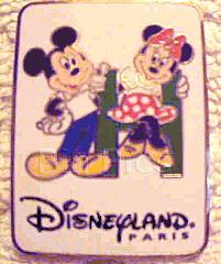 DLP - Disneyland Paris Mickey and Minnie H