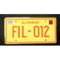 WDI - FIL 012 License Plate - Cars Land - Mystery