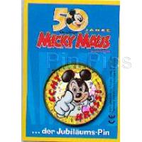 Button - German Mickey Mouse - 50 Jahre (Years)