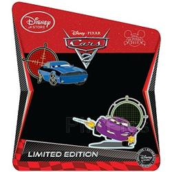 CARS 2 - 2 pin Set Holley Shiftwell and Rod ''Torque'' Redline