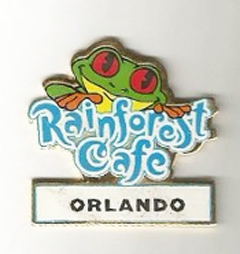 WDW -  Rainforest Cafe Orlando Cha Cha Logo