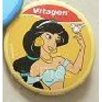 Button - Vitagen, Princess Jasmine Holding A Dove (Aladdin)