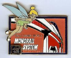 WDW - 40th Anniversary of Walt Disney World® - Tinker Bell and Monorail - PRE PRODUCTION PROTOTYPE