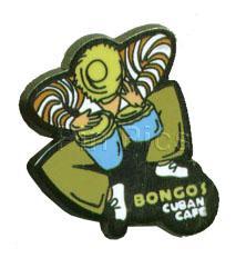 Bongos Cuban Cafe Club Downtown Disney Pin