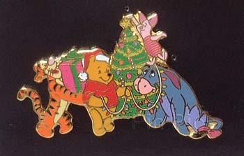 JDS - Christmas Tree - Pooh & Family - Walt Disney 100th Year