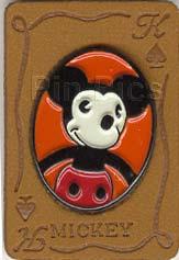 RunA - Mickey Mouse - King of Spades - Leather Trump Card