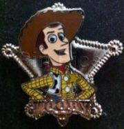 HKDL - Toy Story - Woody Star Badge