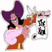 WDW - Captain Hook & Tinker Bell - Tinks Summer Pin Quest - Completer - Artist Proof