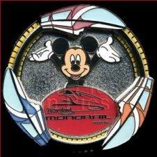 DLR - Cast Exclusive - Monorail Mark VII and Mickey Mouse (ARTIST PROOF)