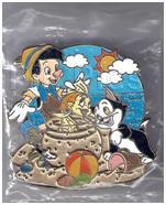 HKDL - Pinocchio and Figaro - At The Beach - Mystery