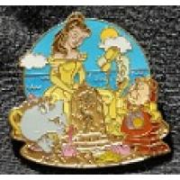 HKDL - Belle, Mrs Potts, Chip, Lumiere, Cogsworth - At The Beach - Mystery