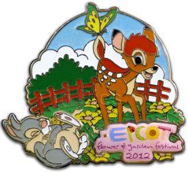 WDW - Epcot® Flower and Garden Festival 2012 - Disney Vacation Club - Bambi and Thumper