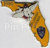 1980 Florida Jaycees Dumbo Grey