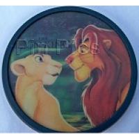 Button: Simba and Nala Holographic (The Lion King)