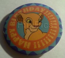 Button: Nala 'Happy Birthday!' (The Lion King)