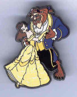 UK Plastic Beauty and the Beast - Belle and Beast dancing