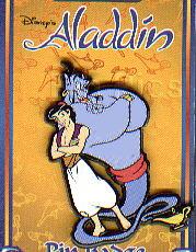 UK Plastic Aladdin - Aladdin & Genie best friends