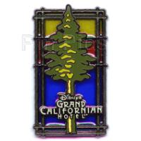 DLR - Disney's Grand Californian Hotel Stained Glass logo pin