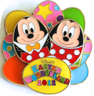 TDR - Mickey & Minnie Mouse - Easter Wonderland 2012 - TDL