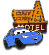 DL - Sally Carrera - Cozy Cone Motel - Cars Land Reveal/Conceal - Mystery