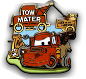 DL - Tow Mater - Junkyard Jamboree - Cars Land Reveal/Conceal Mystery  Only