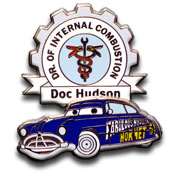 DL - Doc Hudson - Ornament Valley Mechanical Clinic - Cars Land Reveal/Conceal - Mystery